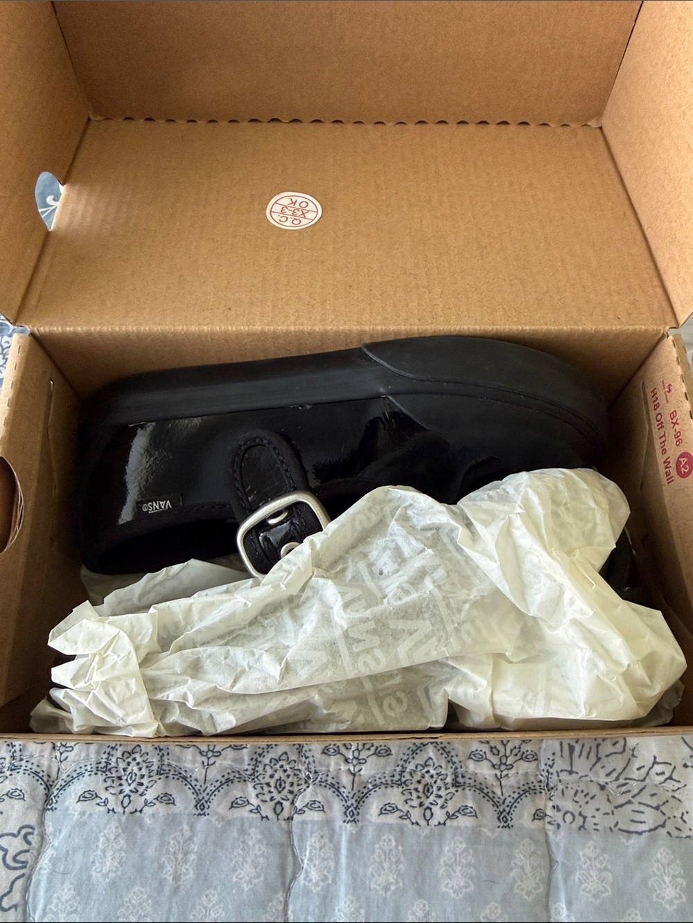 Vans Black Patent Mary-Jane Buckle Shoes - Picture 6 of 6